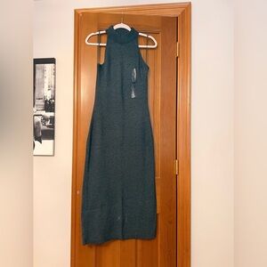 NWOT Banana Republic Women’s Sleeveless Sparkling Green Maxi Dress Size S